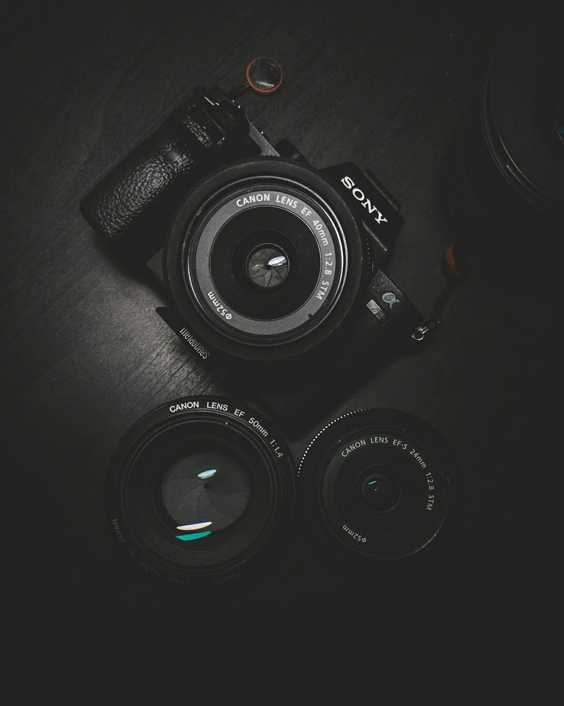A camera lens