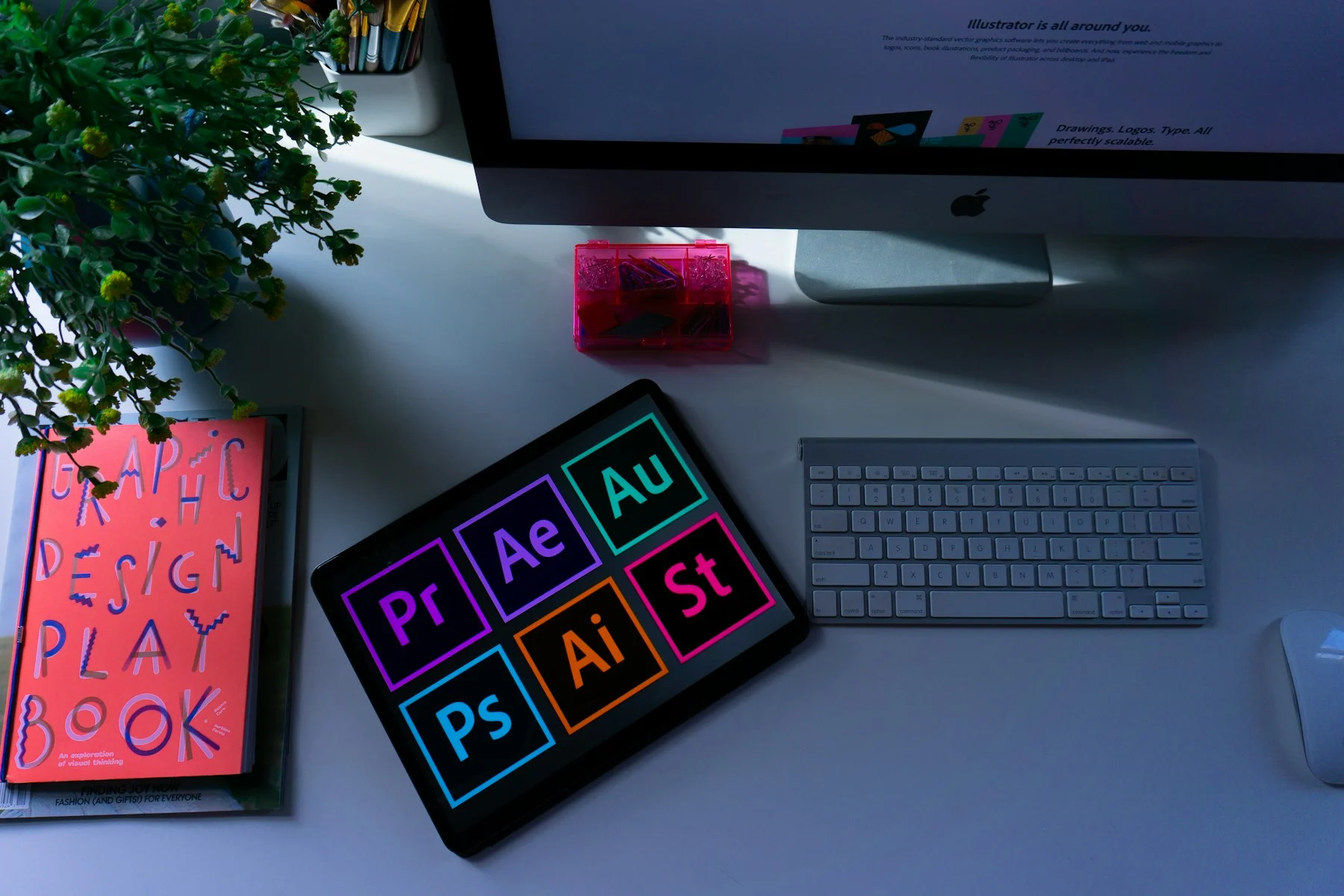Visual identity design work